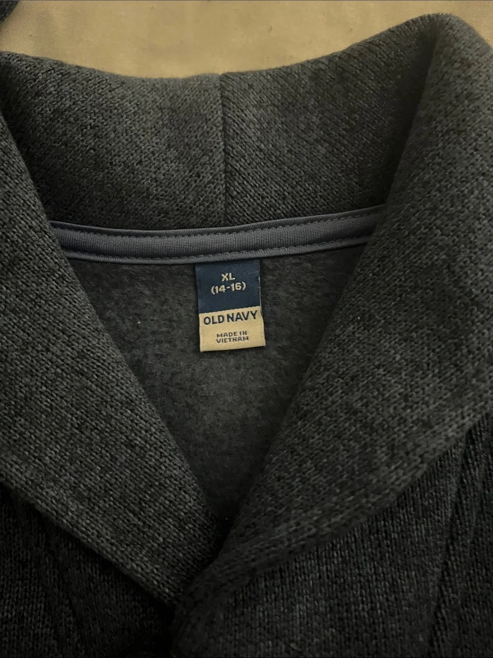Old Navy Men's Dark Navy Shawl-Collar Pullover Sweater